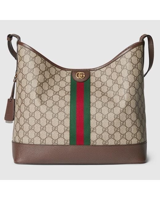 Gucci Natural Ophidia GG Medium Shoulder Bag