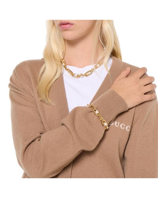 Bracelet Avec Perles Mobiles, Taille Gucci en coloris Metallic