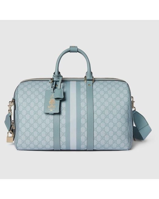 Gucci Blue Ophidia Medium Duffle Bag for men
