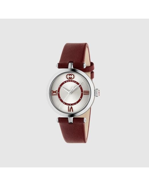 Orologio Modello 2000, 30 Mm di Gucci in Red