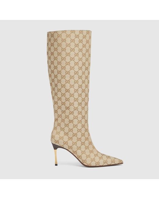 Gucci Natural Bombshell Boot, .5 Uk