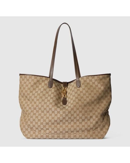 Gucci Natural Jackie Large Tote Bag for men