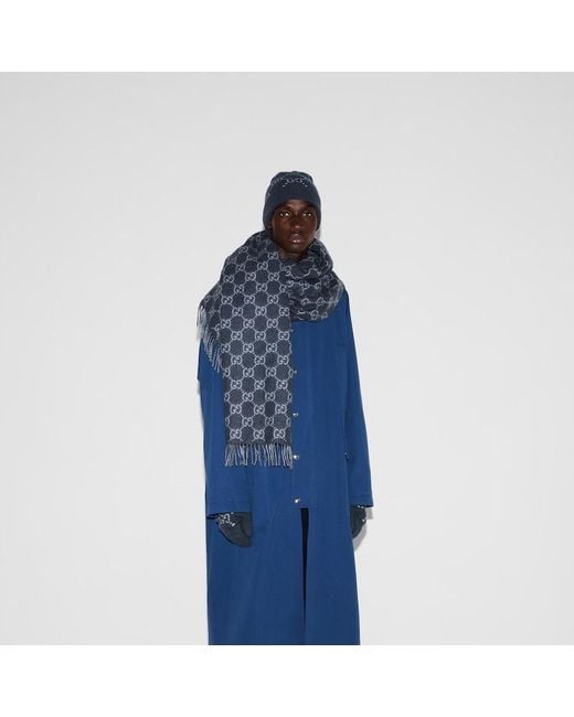 Sciarpa di Gucci in Blue da Uomo