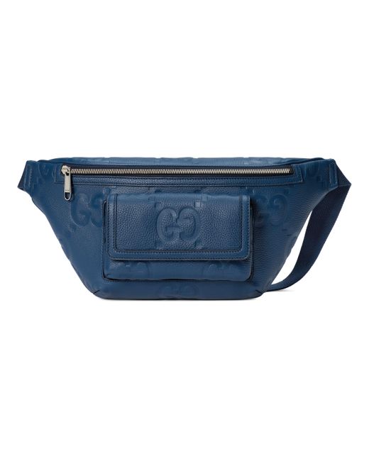 Gucci Blue Jumbo GG Belt Bag for men