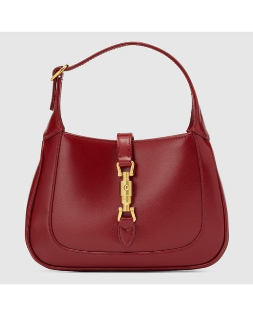 Gucci Red Jackie 1961 Small Shoulder Bag