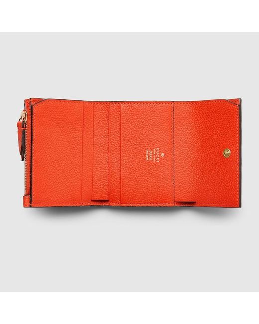 Gucci 日本限定 ダブルG バイカラー ミニ ウォレット, ニュートラル, レザー Natural