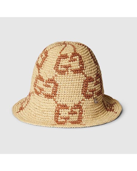 Gucci Brown GG Bucket Hat