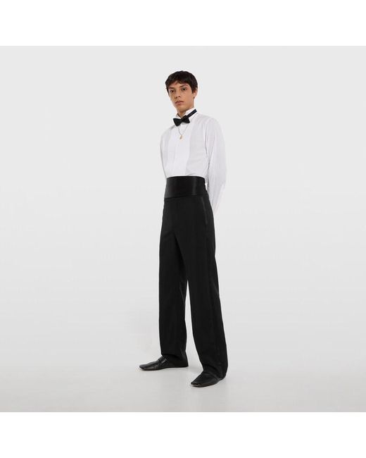 Gucci Black Satin Cummerbund for men