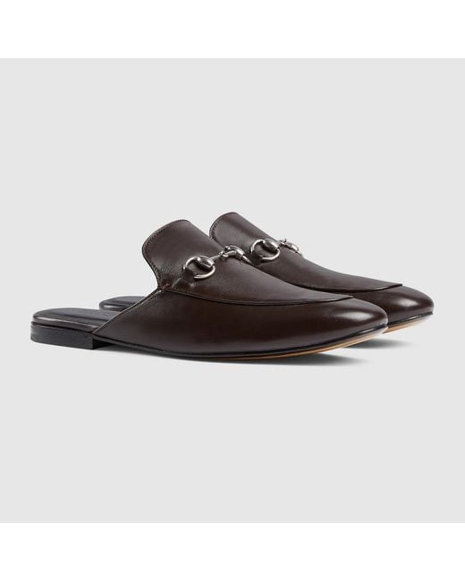 Gucci Black Mule With Horsebit, Uk for men
