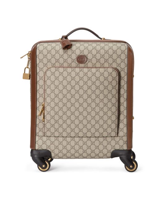 Valise à roulettes GG avec détail GG taille cabine Gucci pour homme en coloris Natural