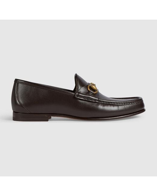 Gucci Black "Horsebit 1953" Loafers for men