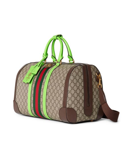 Gucci Green Savoy Medium Duffle Bag