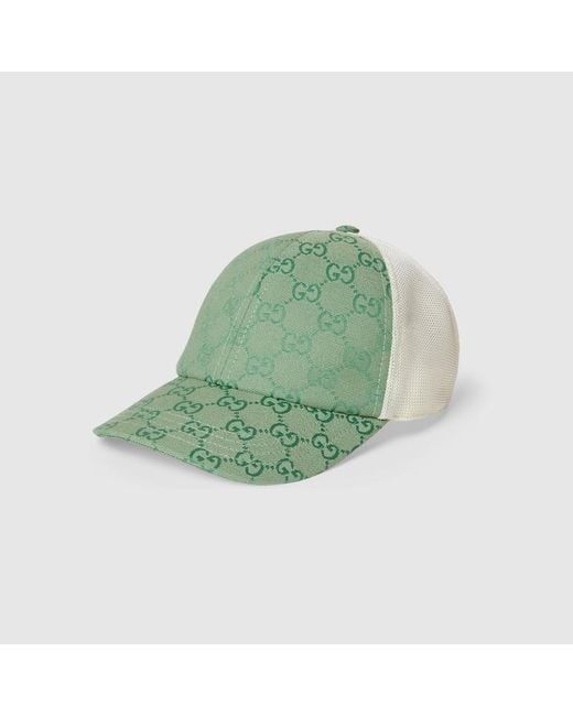 Gucci Blue Original Gg Canvas Baseball Hat for men