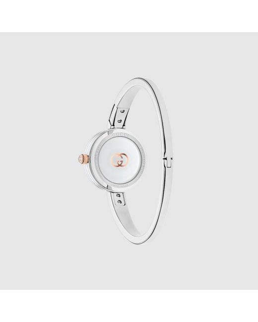 Gucci Metallic Model 2000 Watch, 24Mm