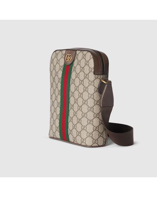 Gucci Natural Ophidia Small Slingbag, Gg Canvas for men