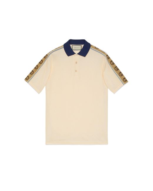 Gucci Cotton Polo With Interlocking G 