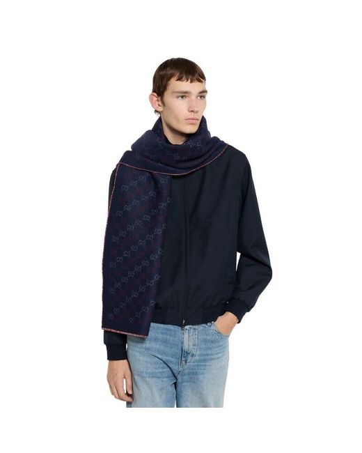 Sciarpa di Gucci in Blue da Uomo