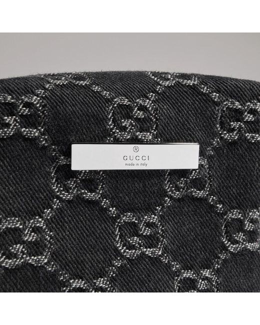 Gucci Black Small Cosmetic Case With Plaque
