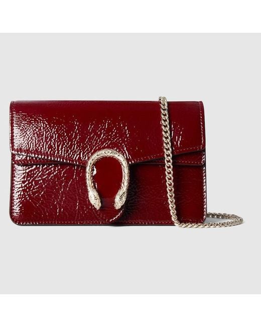 Mini Borsa Dionysus di Gucci in Red