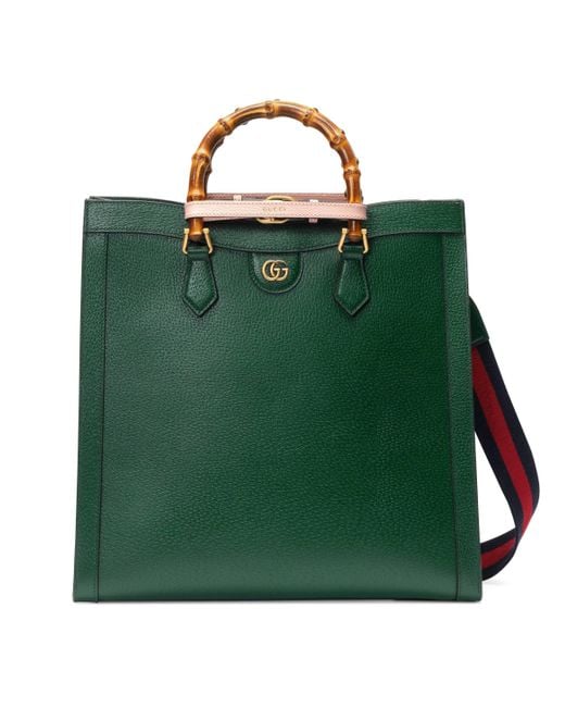 Gucci Green Diana Large Tote for men