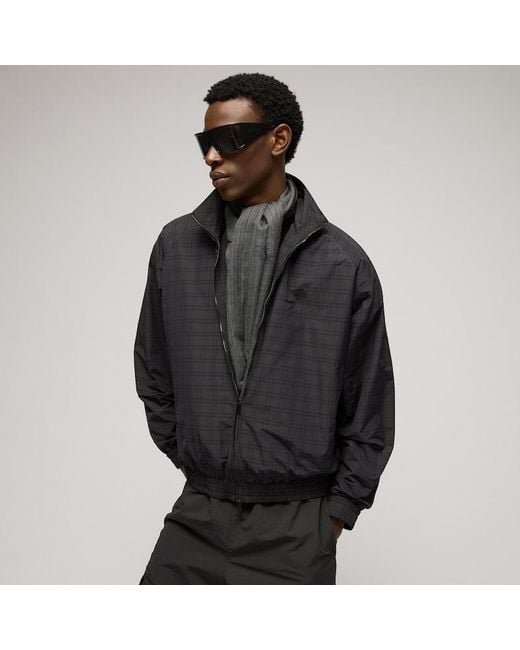 Gucci Gray Pinstripe Wool Silk Scarf for men