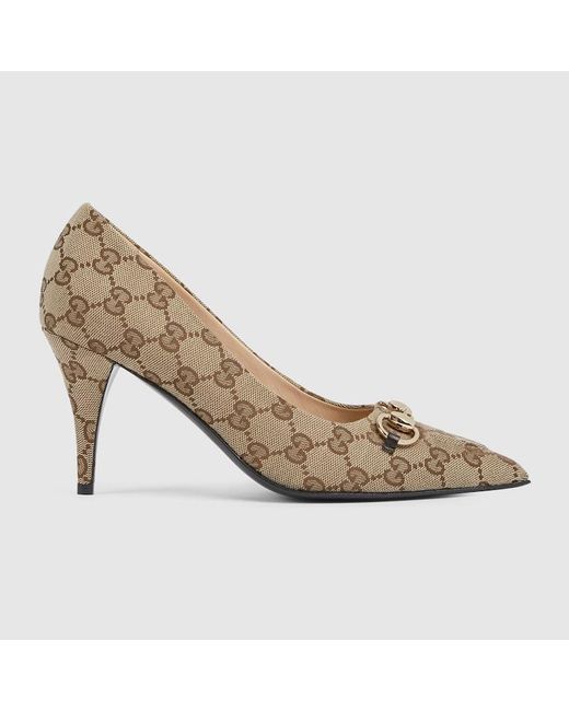 Gucci Metallic Pump With Horsebit, Uk