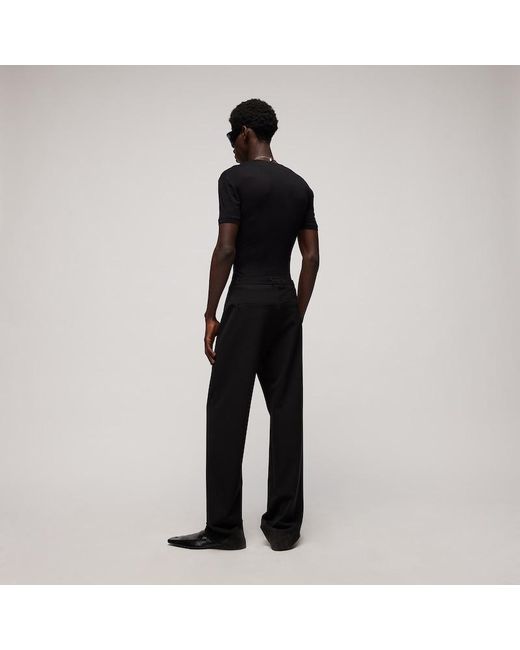 Gucci Black Technical Stretch Wool Pants
