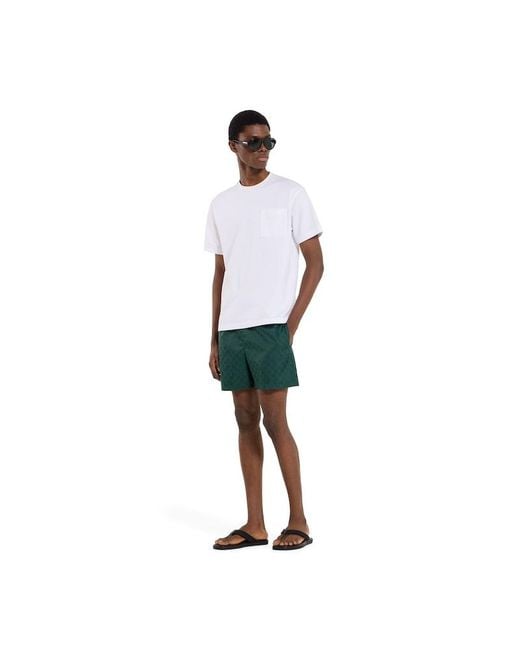 Gucci Black Thong With Tonal Logo for men