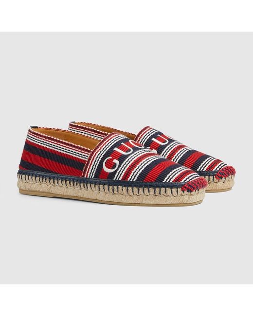Gucci Red Espadrille for men