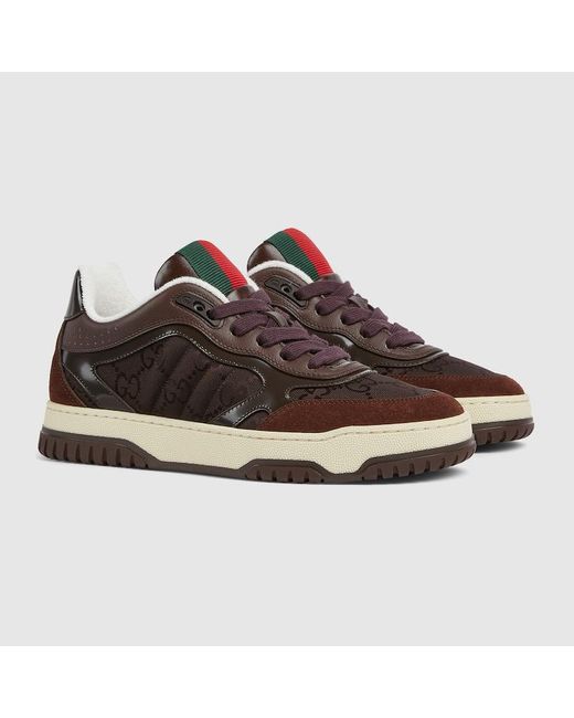 Baskets Re-Web Pour Femme, Taille Gucci en coloris Brown