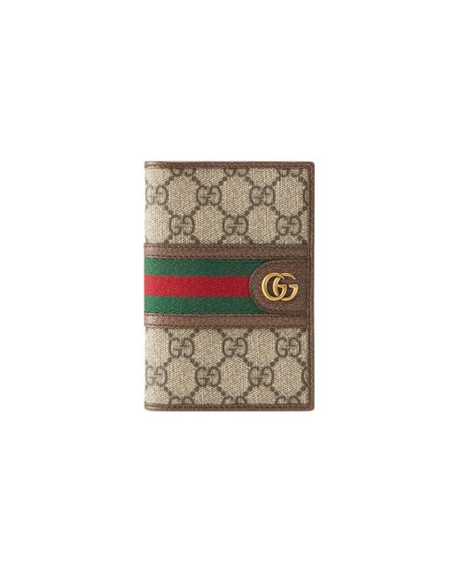 Étui à passeport Ophidia GG Gucci pour homme en coloris Natural