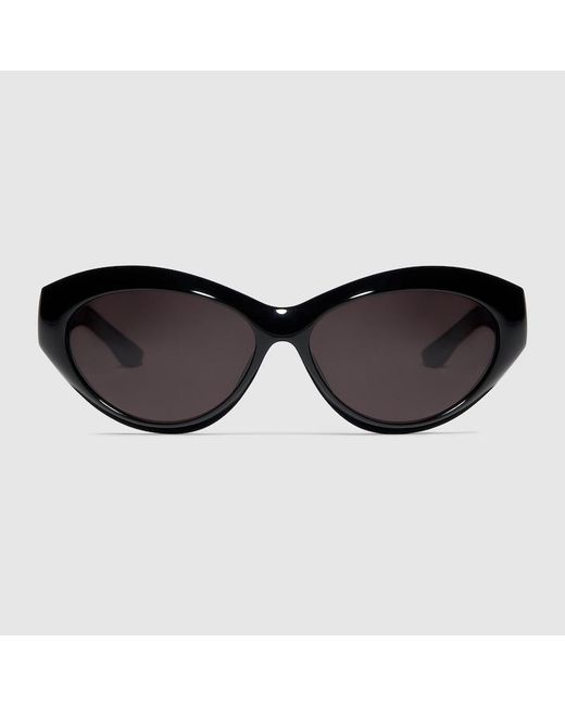 Gucci Black Cat Eye Frame Sunglasses