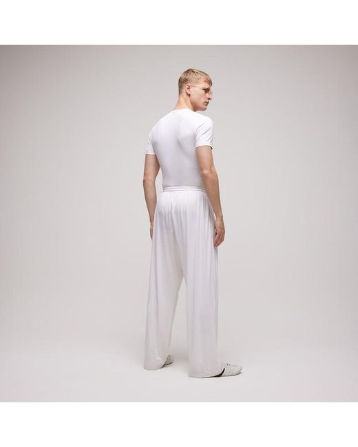 Gucci White Soft Rayon Jersey Sportswear Pants for men
