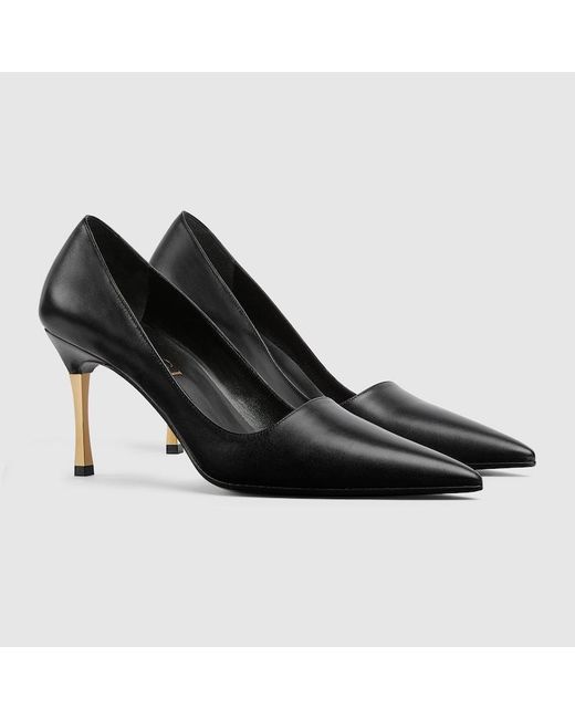 Gucci Black Bombshell Pump