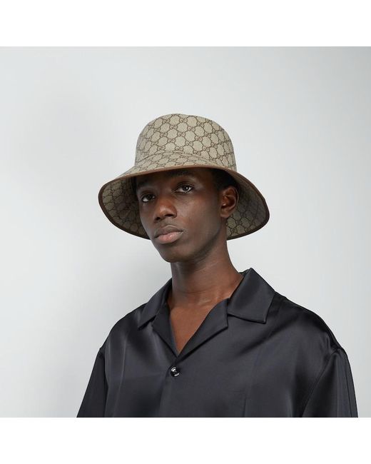 Gucci Natural GG Supreme Tender Bucket Hat for men