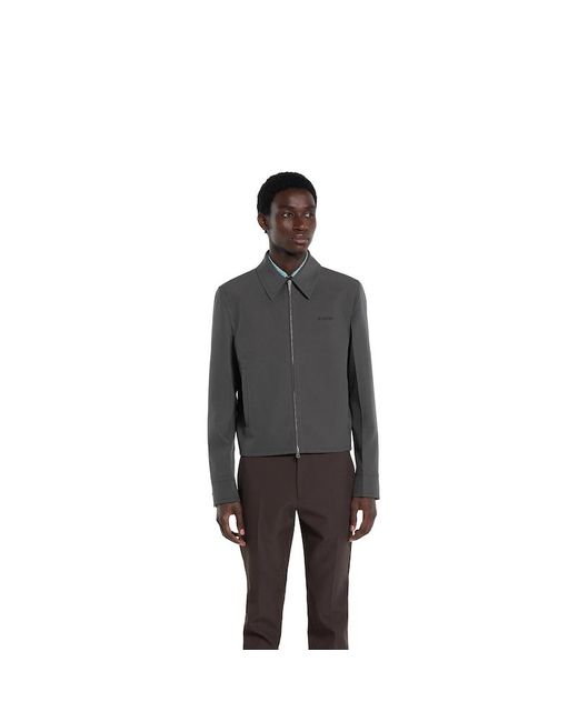 メンズ Gucci テクニカルパナマ ジャケット, グレー, ウェア Gray