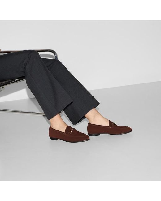 Gucci Brown Jordaan Loafer