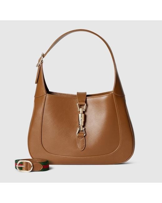 Gucci Brown Jackie 1961 Medium Bag, Leather