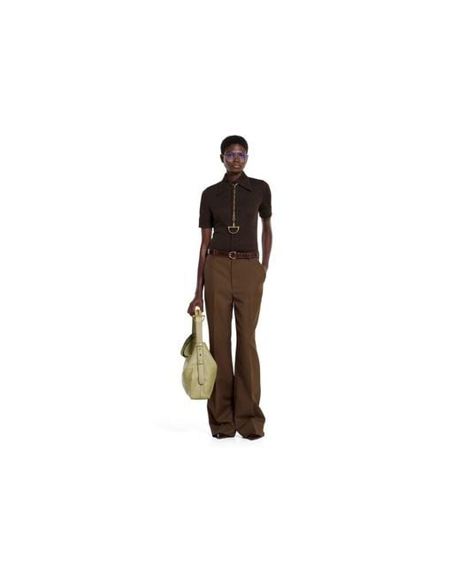 Pantalone di Gucci in Brown