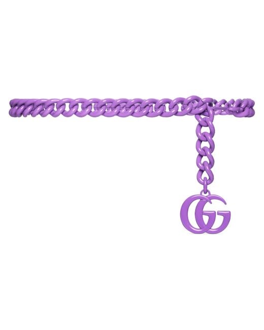 Gucci belt shop purple