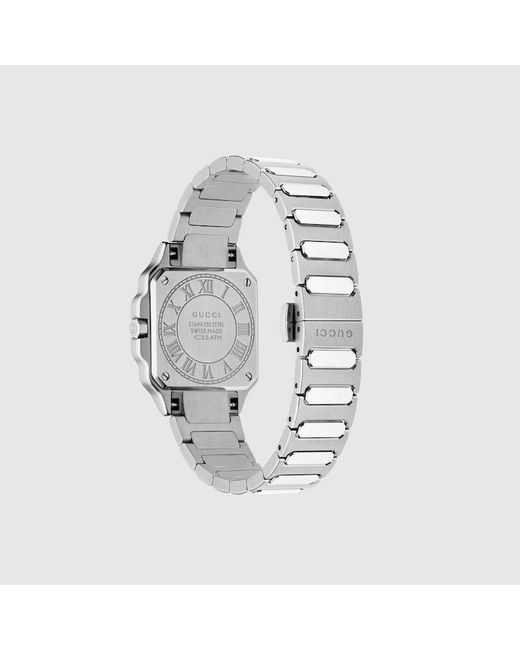 Gucci Red G-Flat Watch, 24Mm