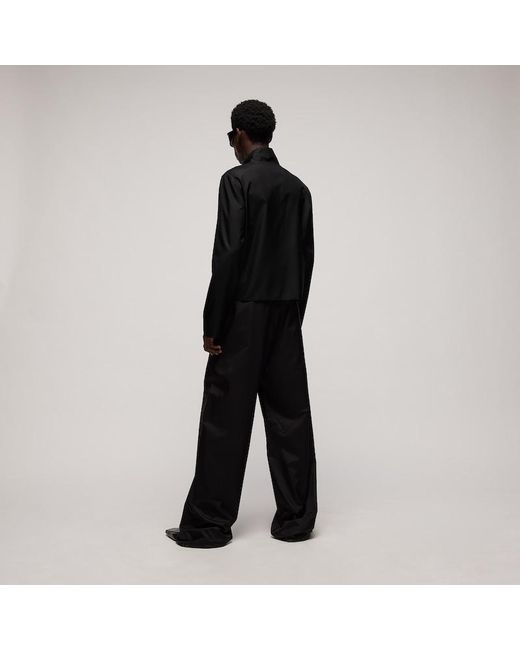 Gucci Black Technical Silk Poplin Zip Jacket for men