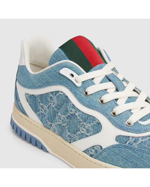 Gucci Blue Re-Web Sneaker for men