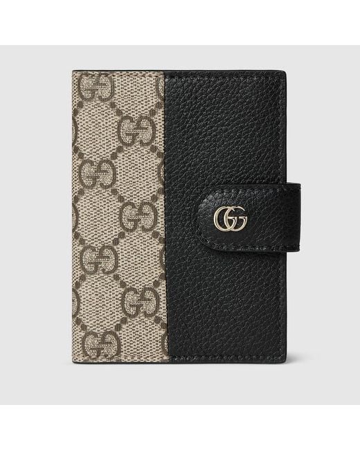 Gucci Multicolor Bi-Colour Gg Marmont Card Case