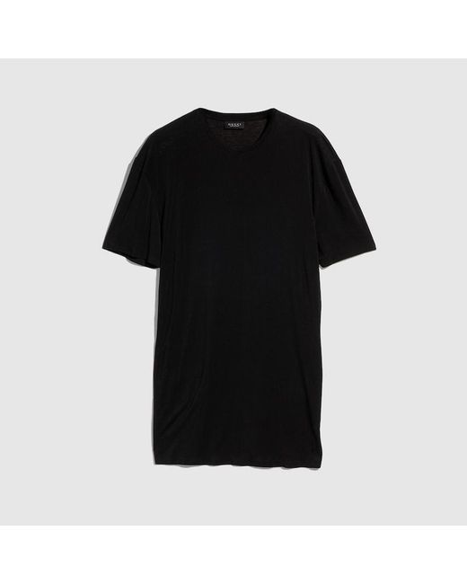 Gucci Black Stretch Jersey T-Shirt, Size Xl, Ready-To-Wear