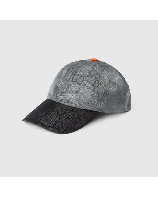 Gucci Black Match Baseball Cap for men