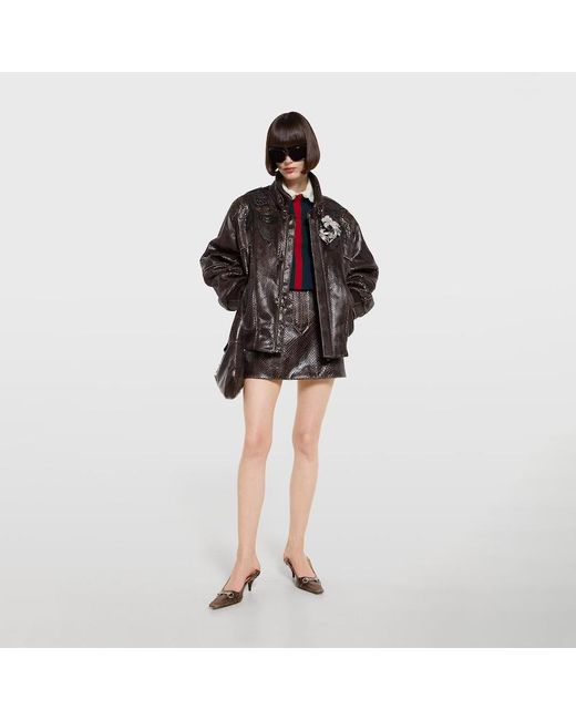 Gucci Natural Silk Crêpe De Chine Shirt