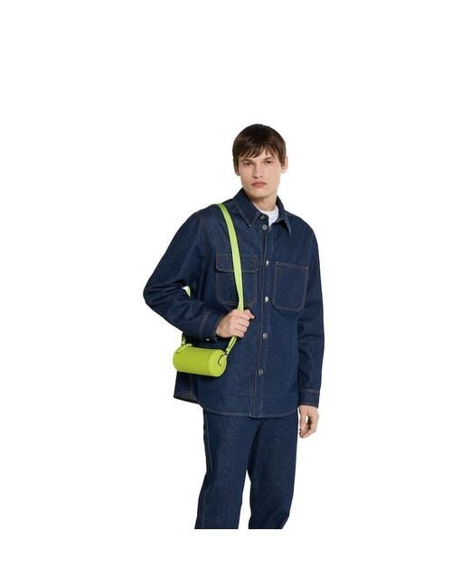 Gucci Edge Mini-Zylindertasche in Yellow für Herren