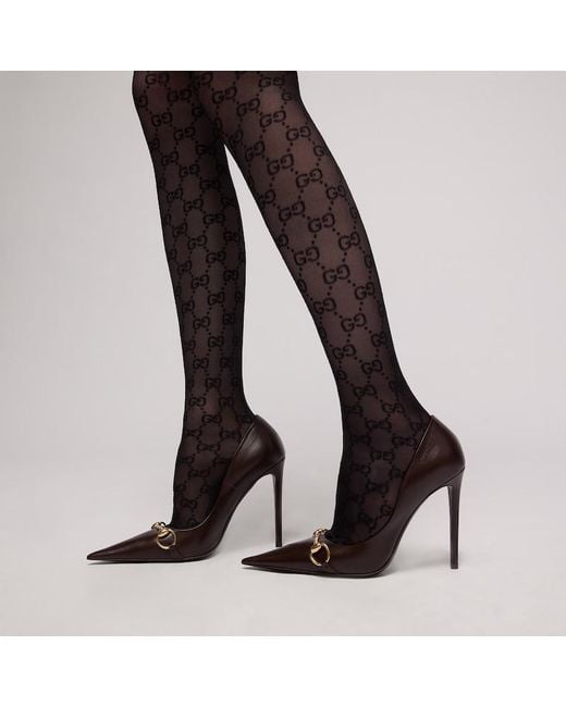 Gucci Metallic Donna Pump, Leather