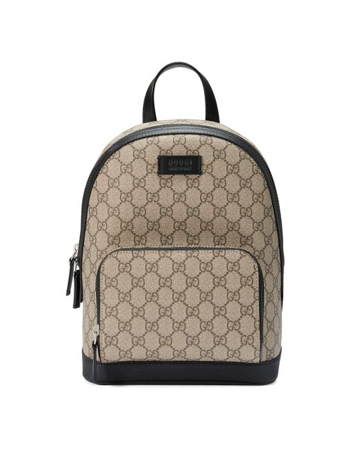 gucci monogram backpack